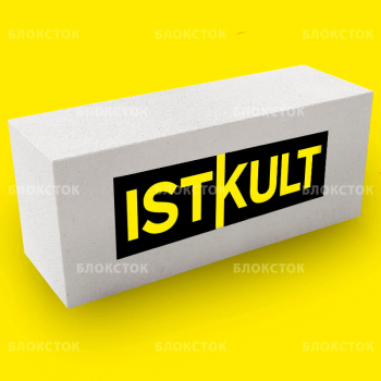 Газобетонные блоки Istkult D400 625х250х400 стеновые